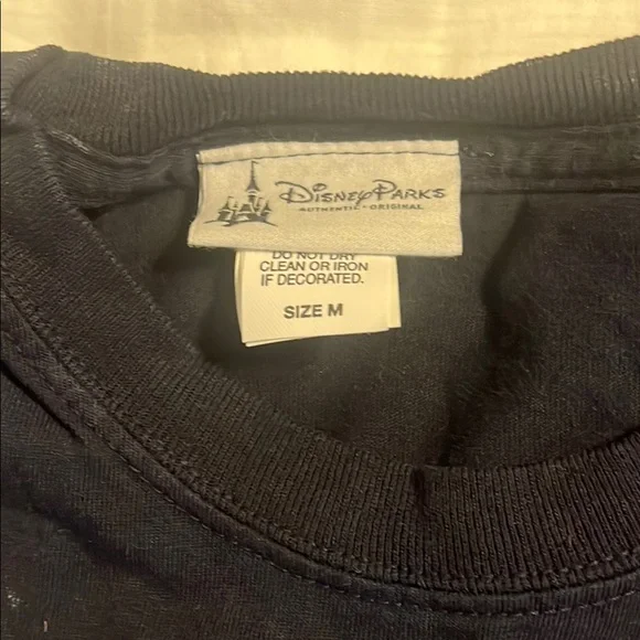 NWT Official Disney Parks Aerosmith Rockin Roller Coaster Graphic Tie-Dye Tee - Picture 4 of 5